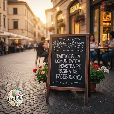 Pagina de Facebook Il Gelato di Giorgio